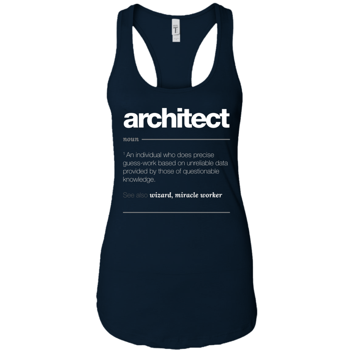 Architect Definition T Shirt - Funny Job Gift Tee