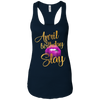 Image of April Birthday Purple Lips Slay T-shirt Birthday Gift