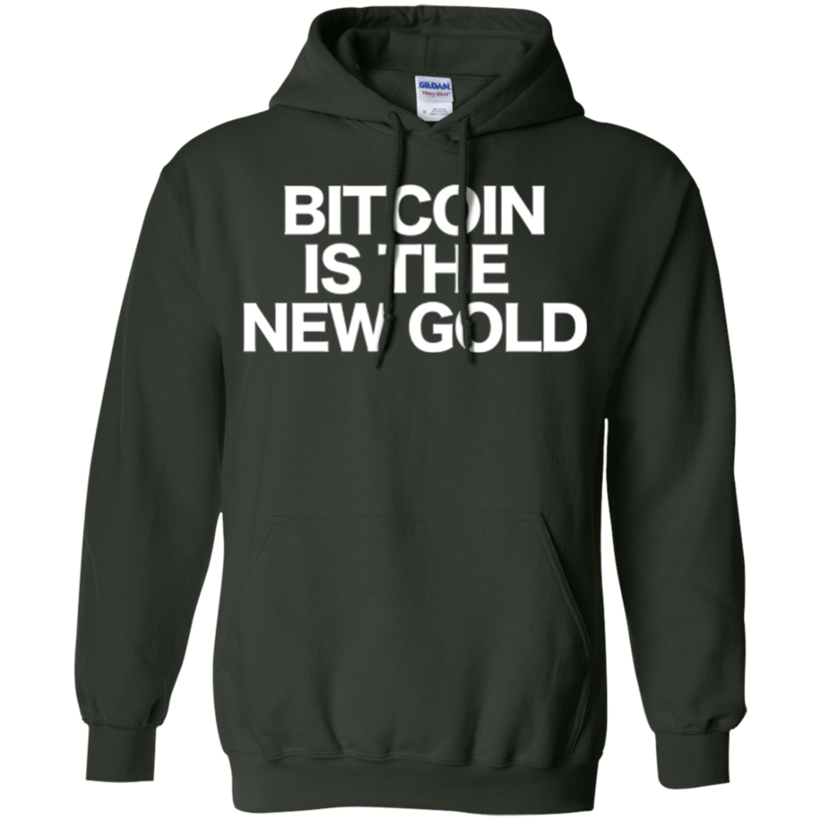 Sarcastic Bitcoin T-shirt BTC is the new Gold