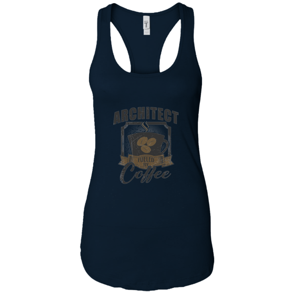 Architect Fueled By Coffee Funny Long Sleeve T-Shirt