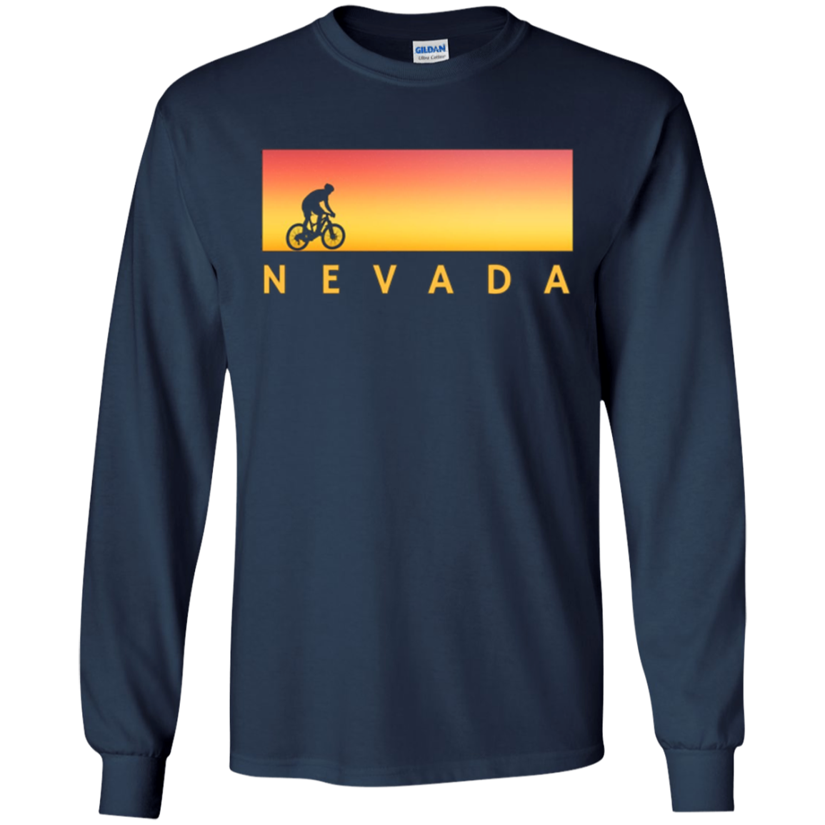 Bike Nevada T-Shirt, NV Biker Tee
