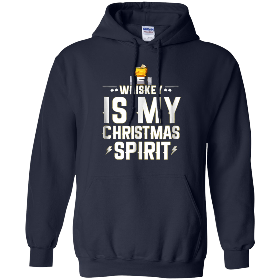Christmas Spirit shirt Whiskey Is My Christmas Spirit
