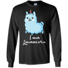 Image of am a llamacorn Shirt Not a llama not a Unicorn Long Sleeve