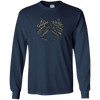 Image of art words GEMINI Characteristics Long Sleeve Tee