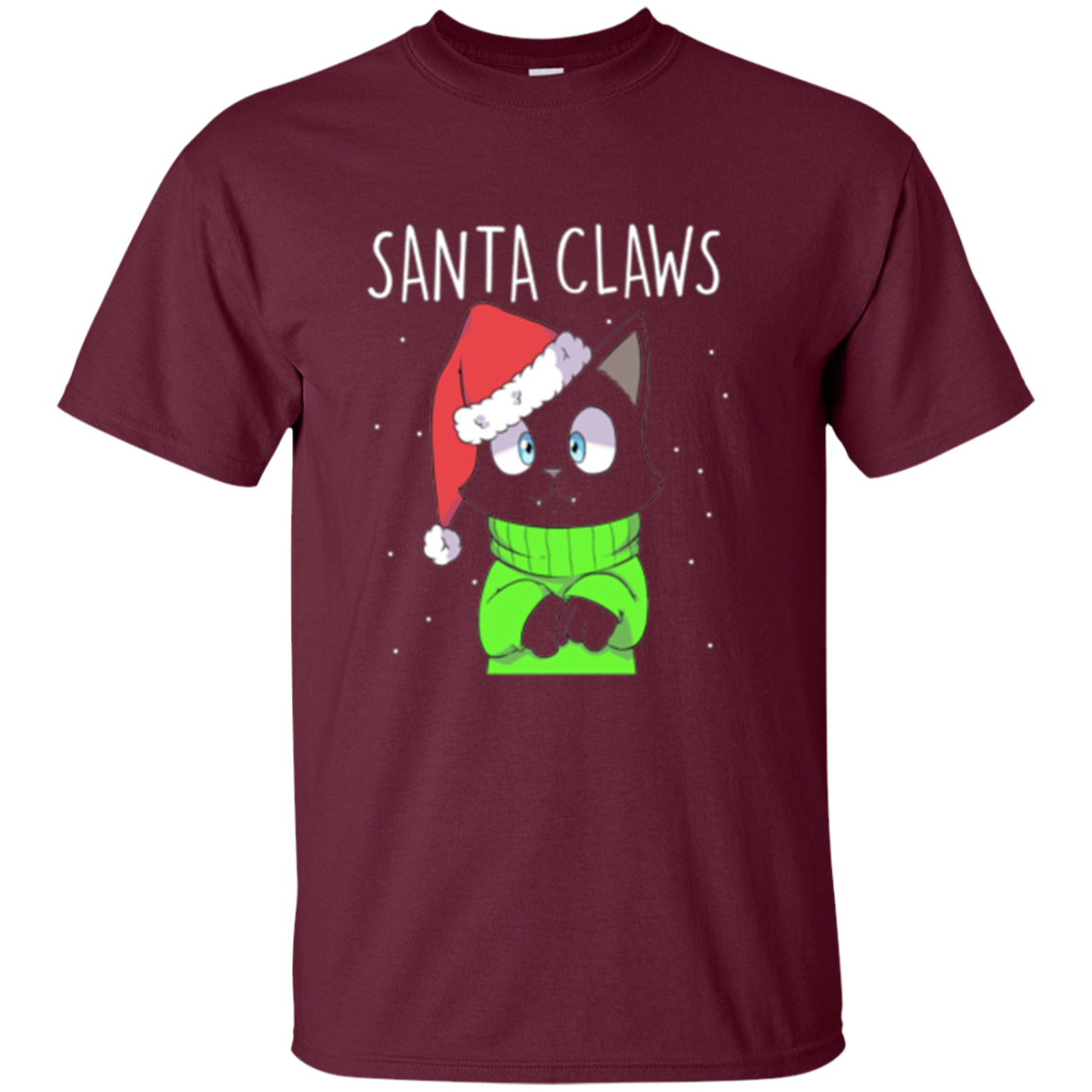 Santa Claws Cat Lovers Long Sleeve Shirt