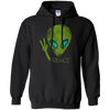 Image of Alien Peace Cool Funny T-Shirt Cute UFO Lover Birthday Gift