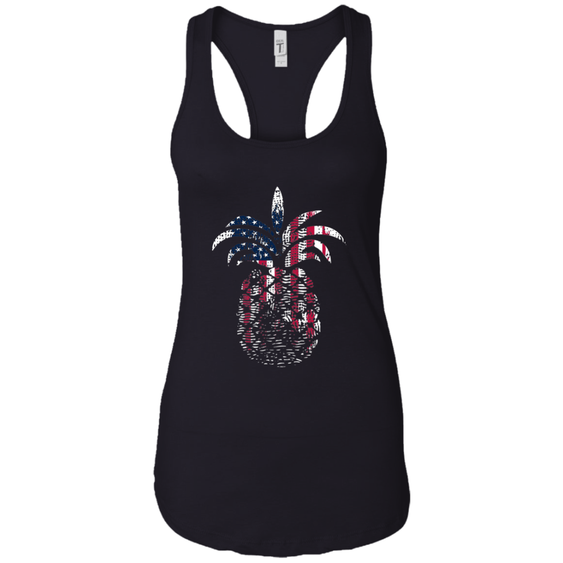 American Flag Pineapple 4th Of July Party T Shirt