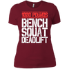 Image of 1000 Pounds, Bench Squat Deadlift Powerlifter Club T-Shirt