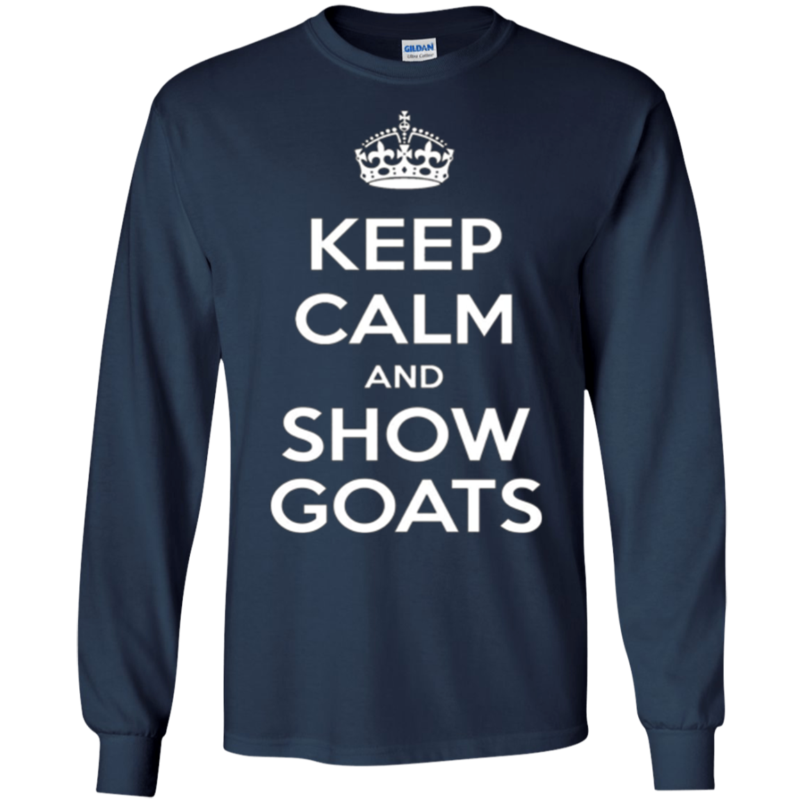 "Keep Calm & Show Goats" T-Shirt