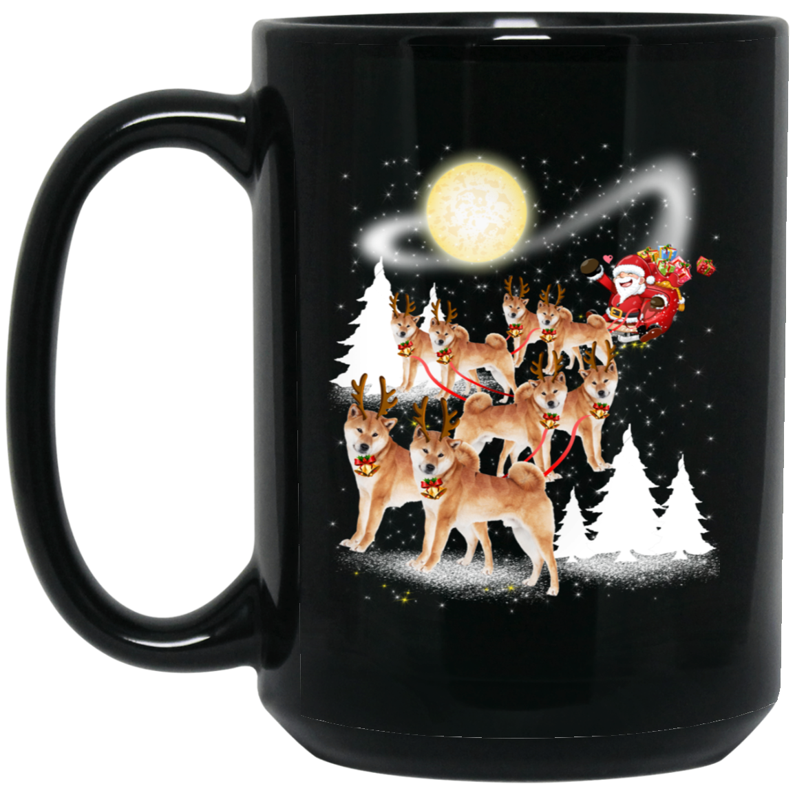 Akita Dog Merry Christmas T Shirt