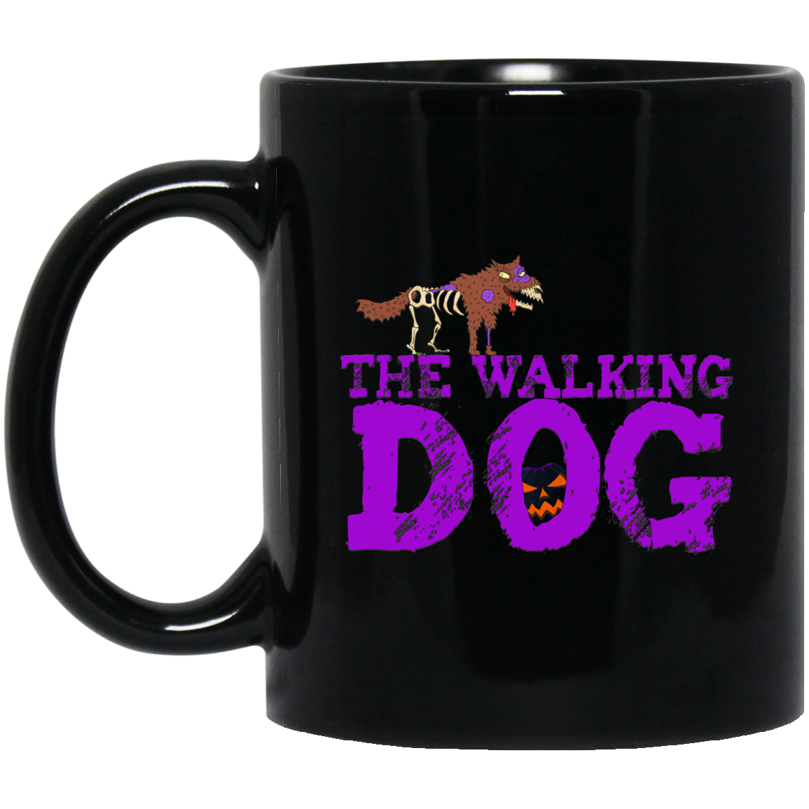 Funny Halloween Zombie Dog long-sleeved T-Shirt