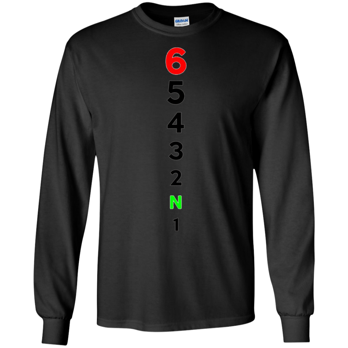 "6 up 1 down - 65432N1" very funny gifts moto gp vintage