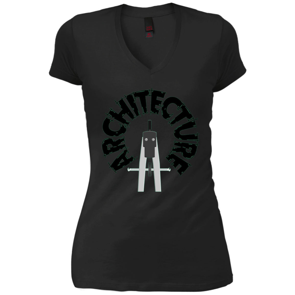 Architecture Student Shirt Architect Compass Drafting Tee