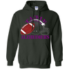 Image of Alzheimer Awareness Purple Ribbon T-Shirt For Football Fans