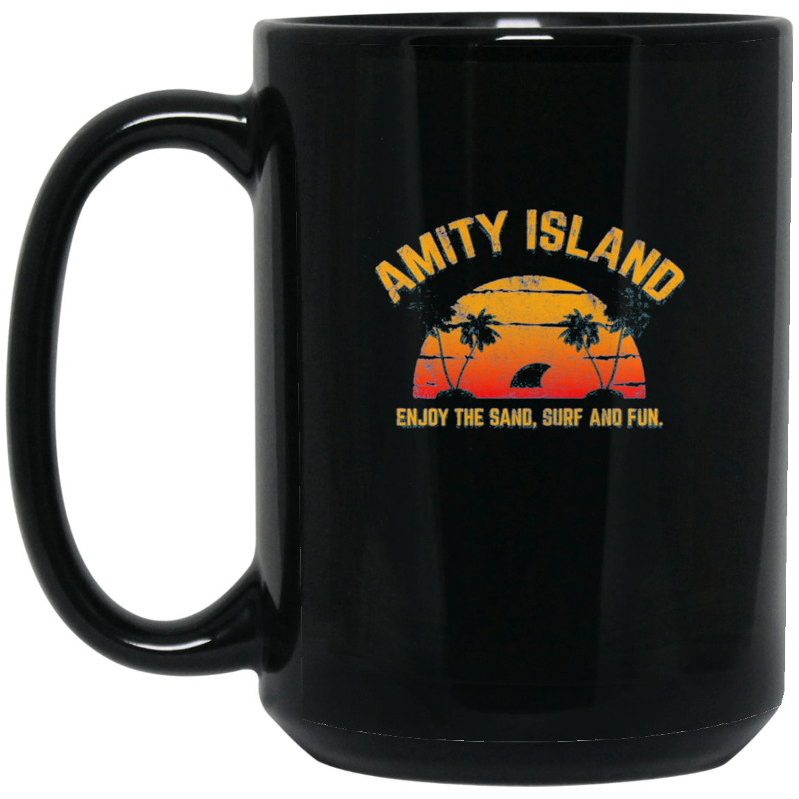 "Enjoy the Sand, Surf and Fun on Amity Island" Vintage Tee