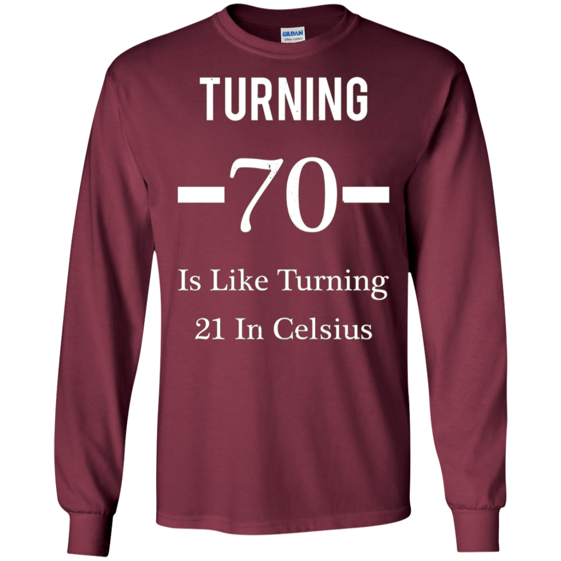 Funny Happy 70th Birthday T-Shirt for Men or Women