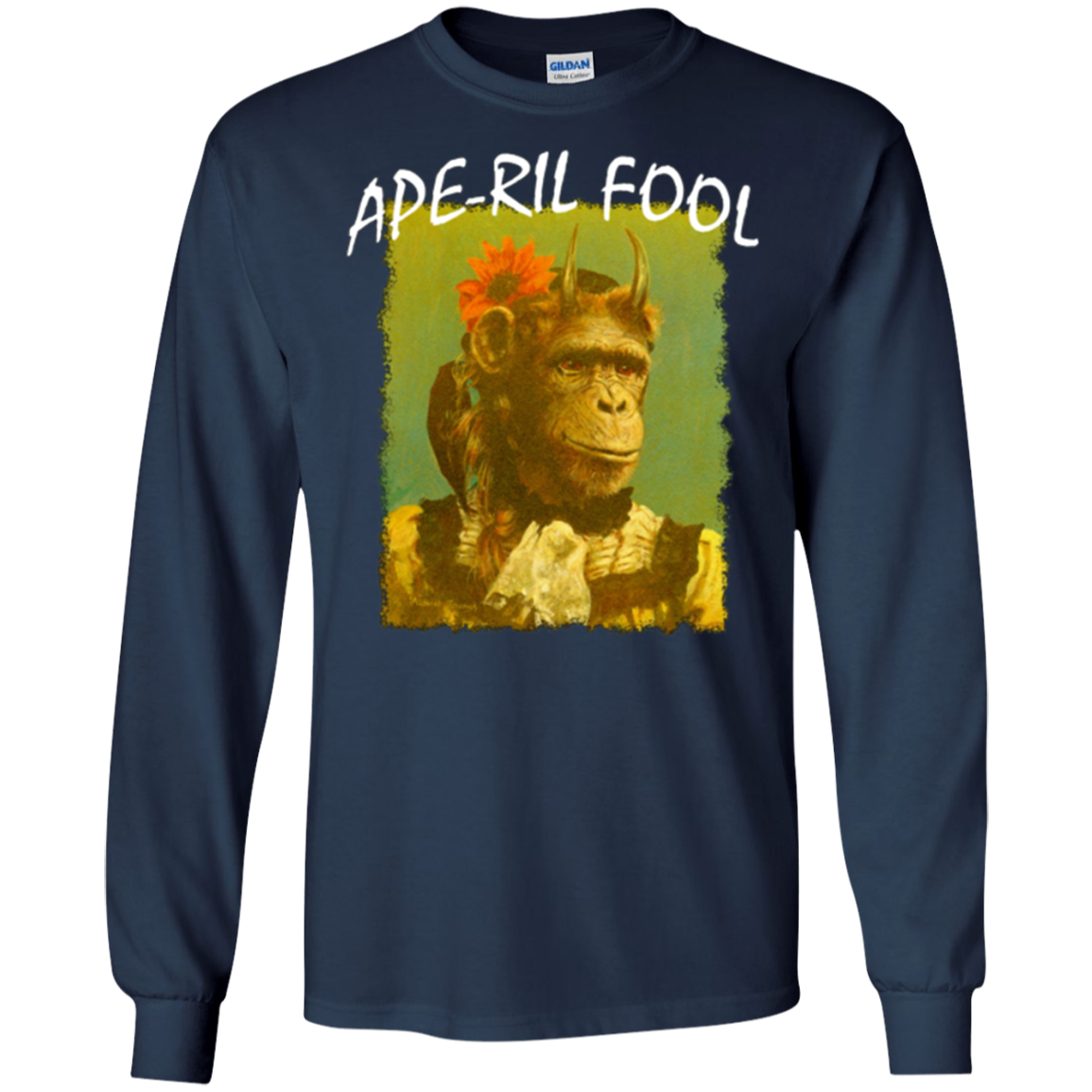 APE-RIL FOOL April Fool's Day Joke T-shirt