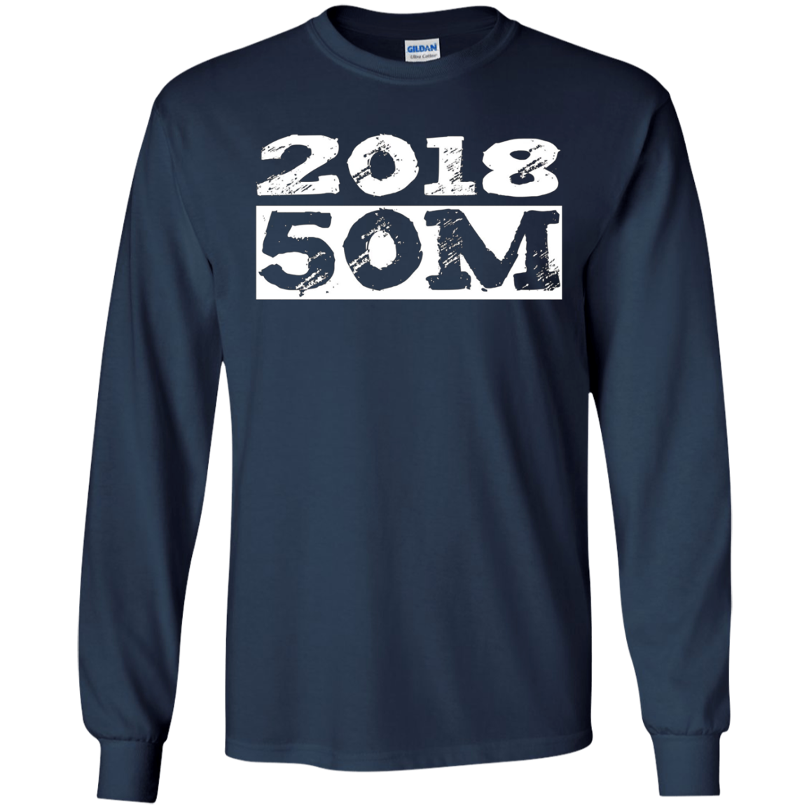 50M Ultra Running Marathon 2018 Novelty Shirt