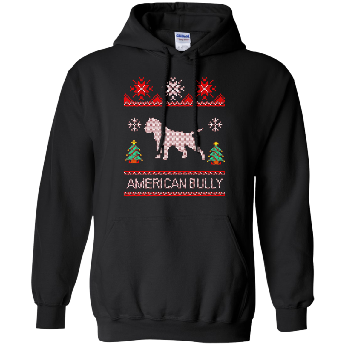 American bully Christmas shirt
