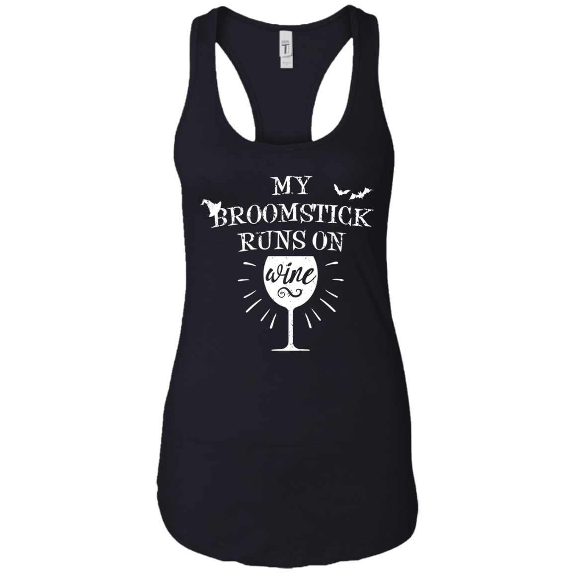 Witchy My Broomstick Runs on Wine T-Shirt
