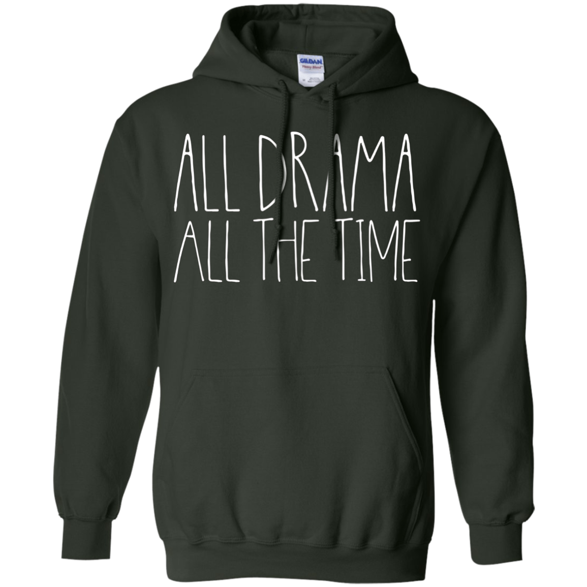 All Drama All The Time Funny Musical Theater Queen Shirt