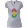 Image of African Pride Fingerprint Black History T-Shirt