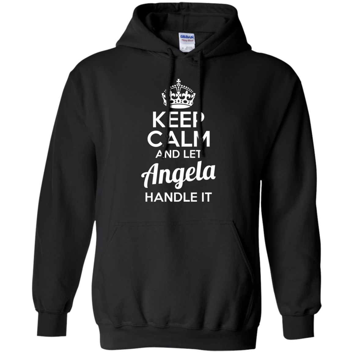 Angela T-Shirt Keep Calm and Let Angela Handle It