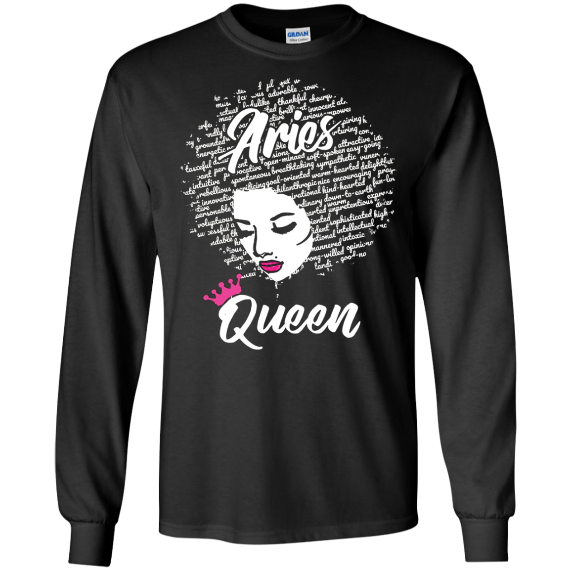 Aries Zodiac Birthday Afro Gift T-Shirt for Black Women