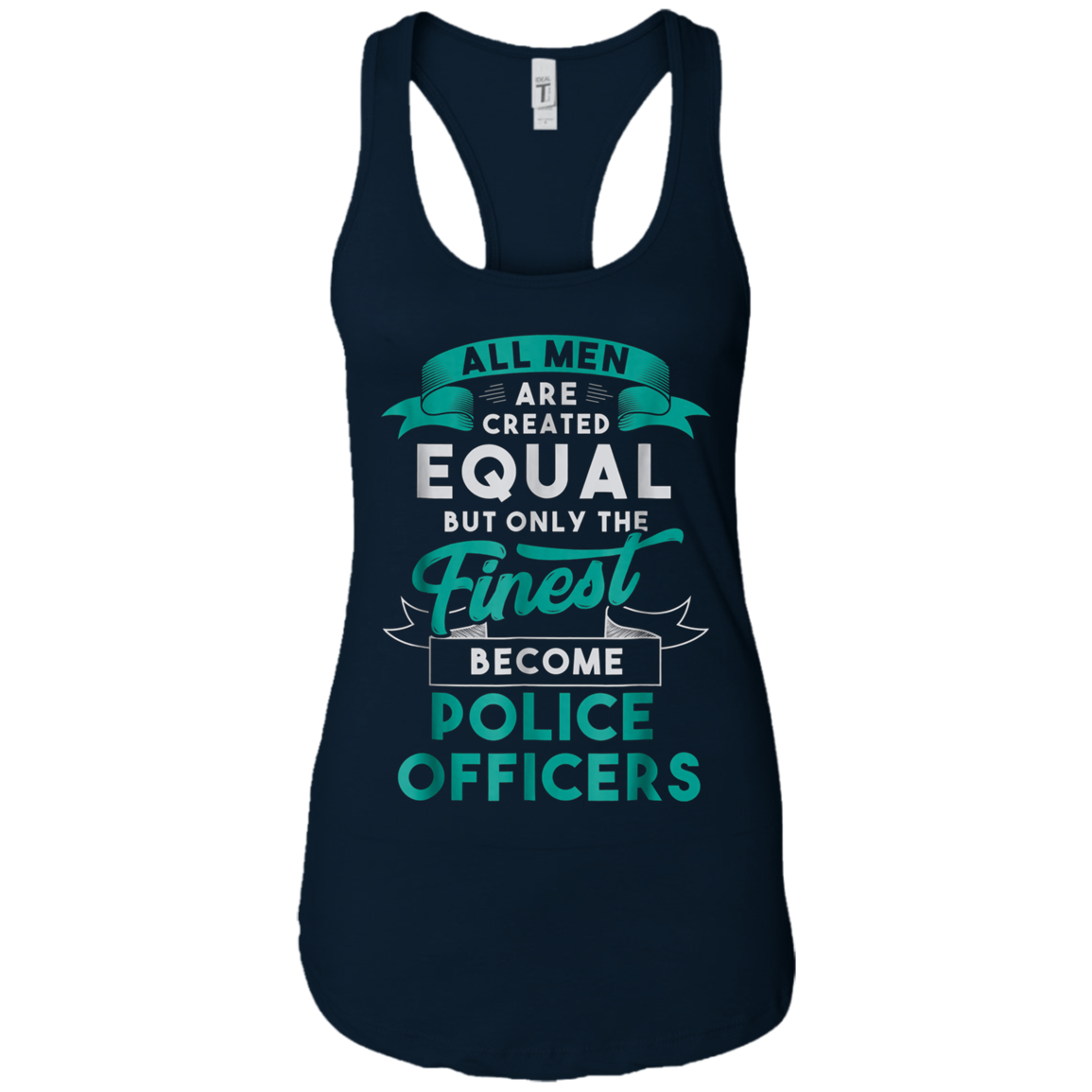 All Men Created Equal Funny Police Officer Shirt