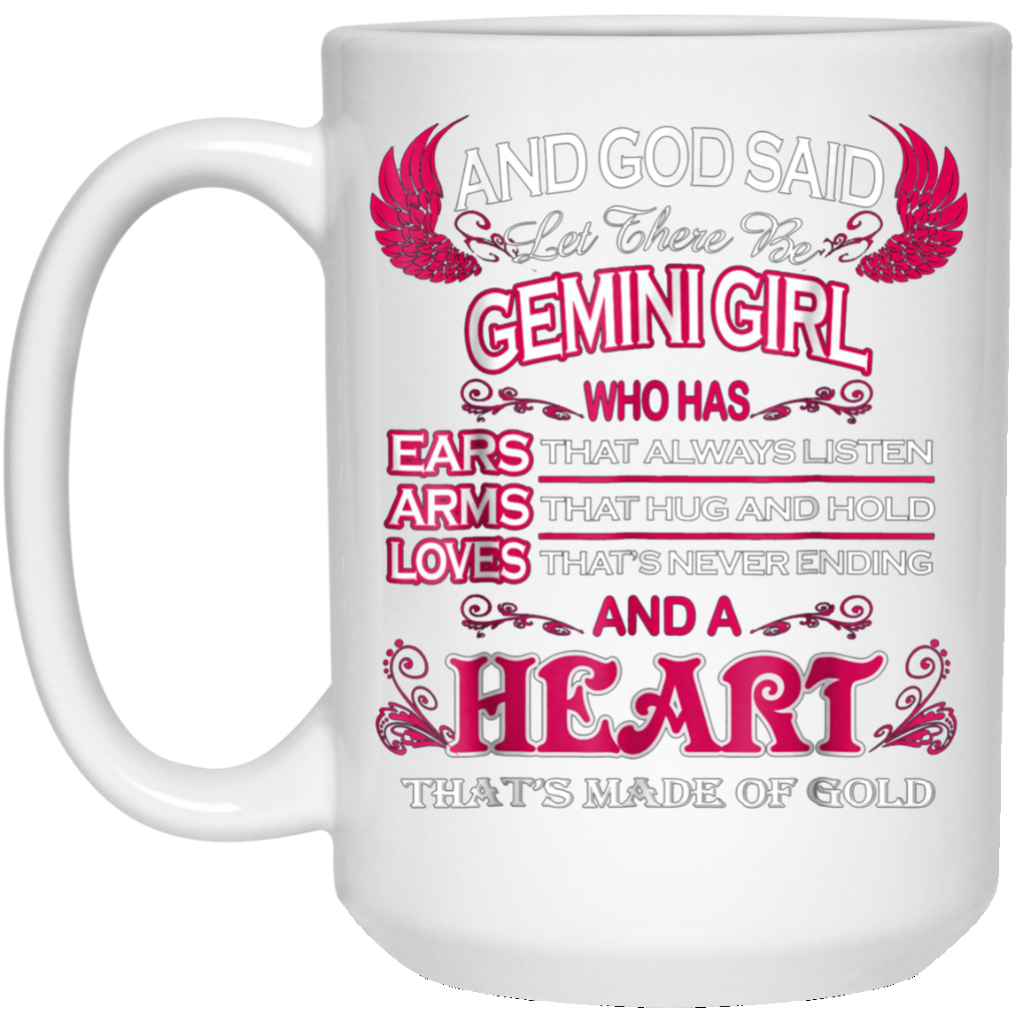 And God Said Let There Be Gemini Girl T-shirt