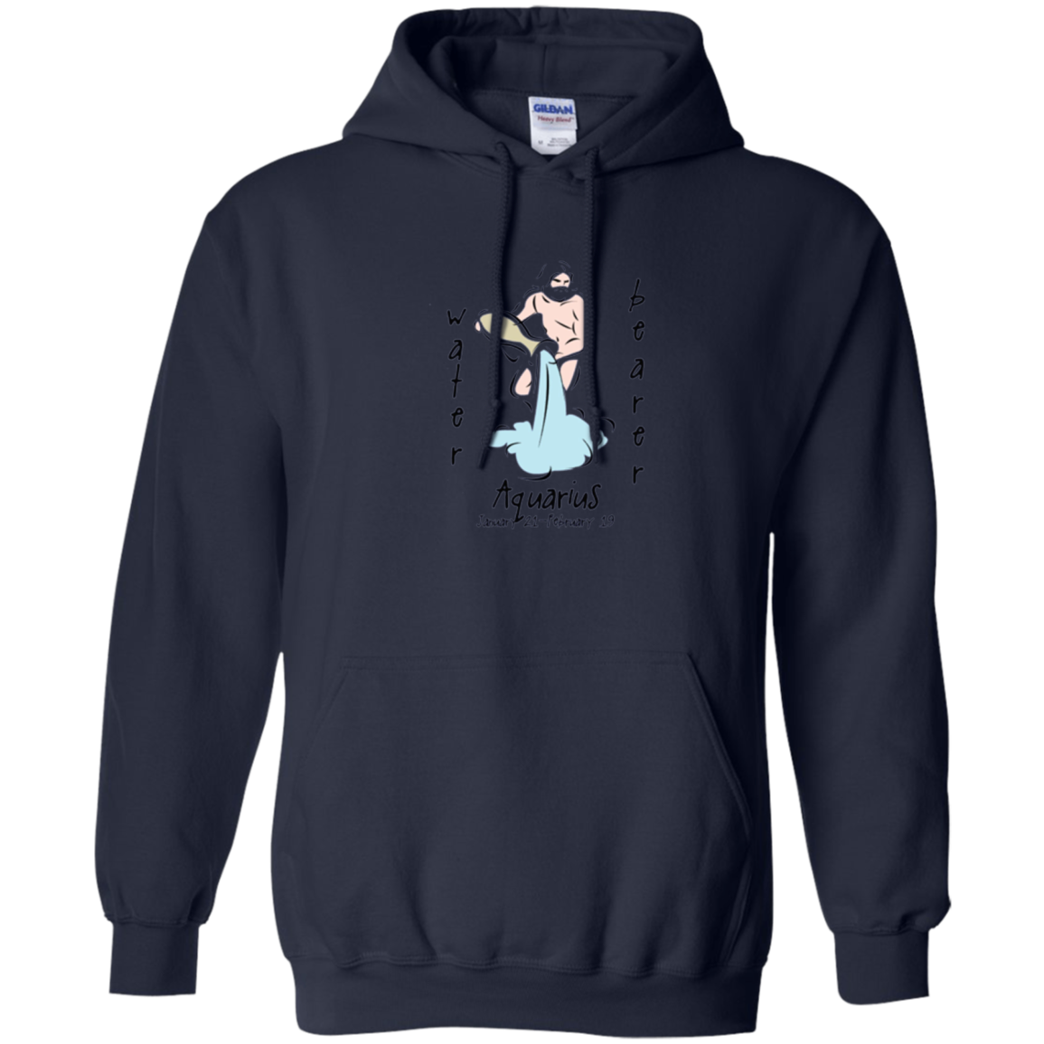 Astrology Aquarius Tshirt For The Water Bearer Sun Sign