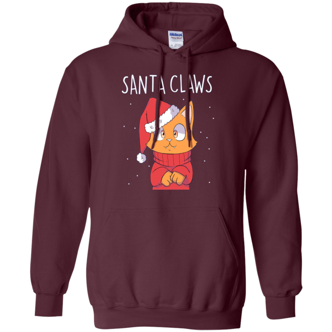 Santa Claws Cat Lovers Long Sleeve Shirt