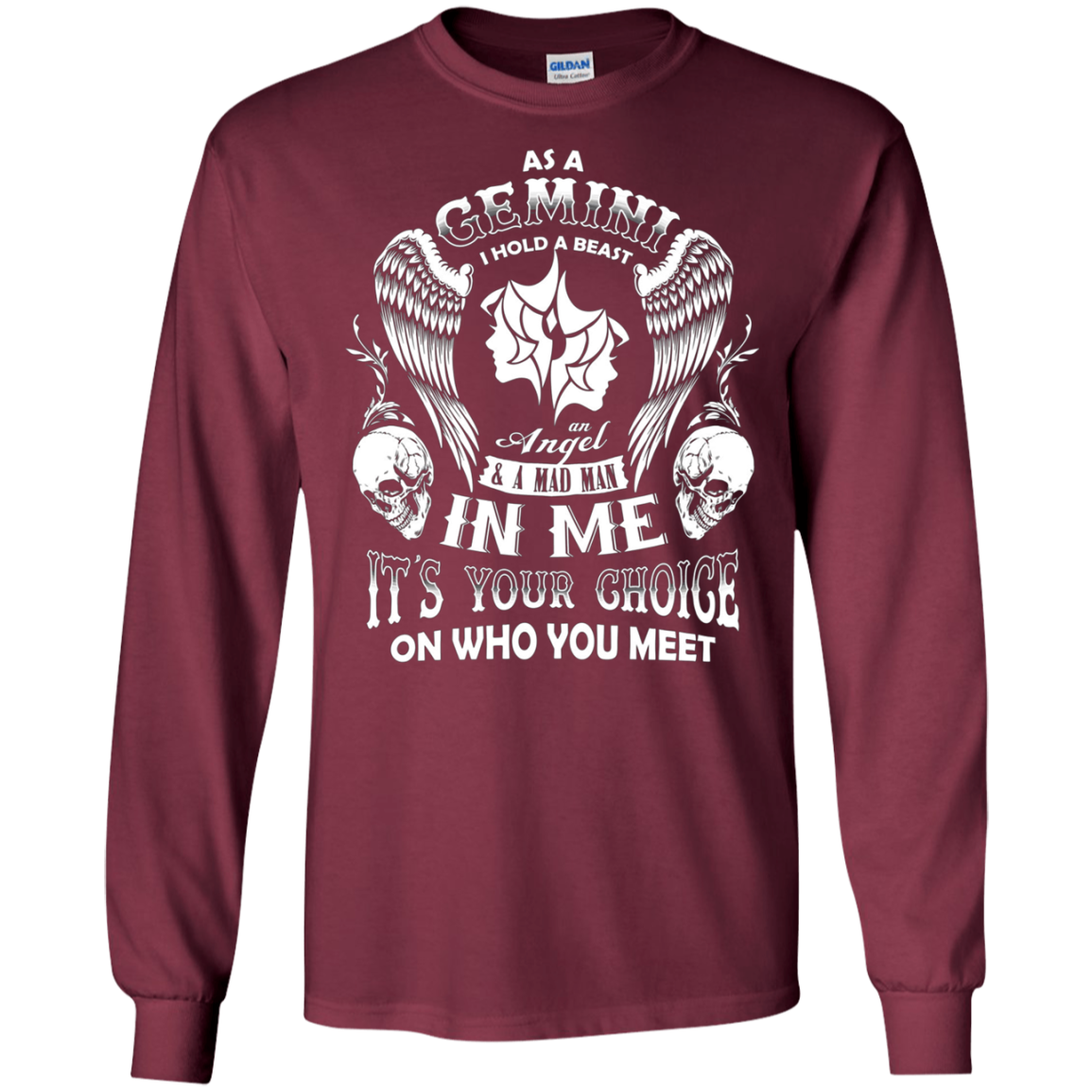 As A Gemini I Hold A Beast And An Angel In Me Shirt