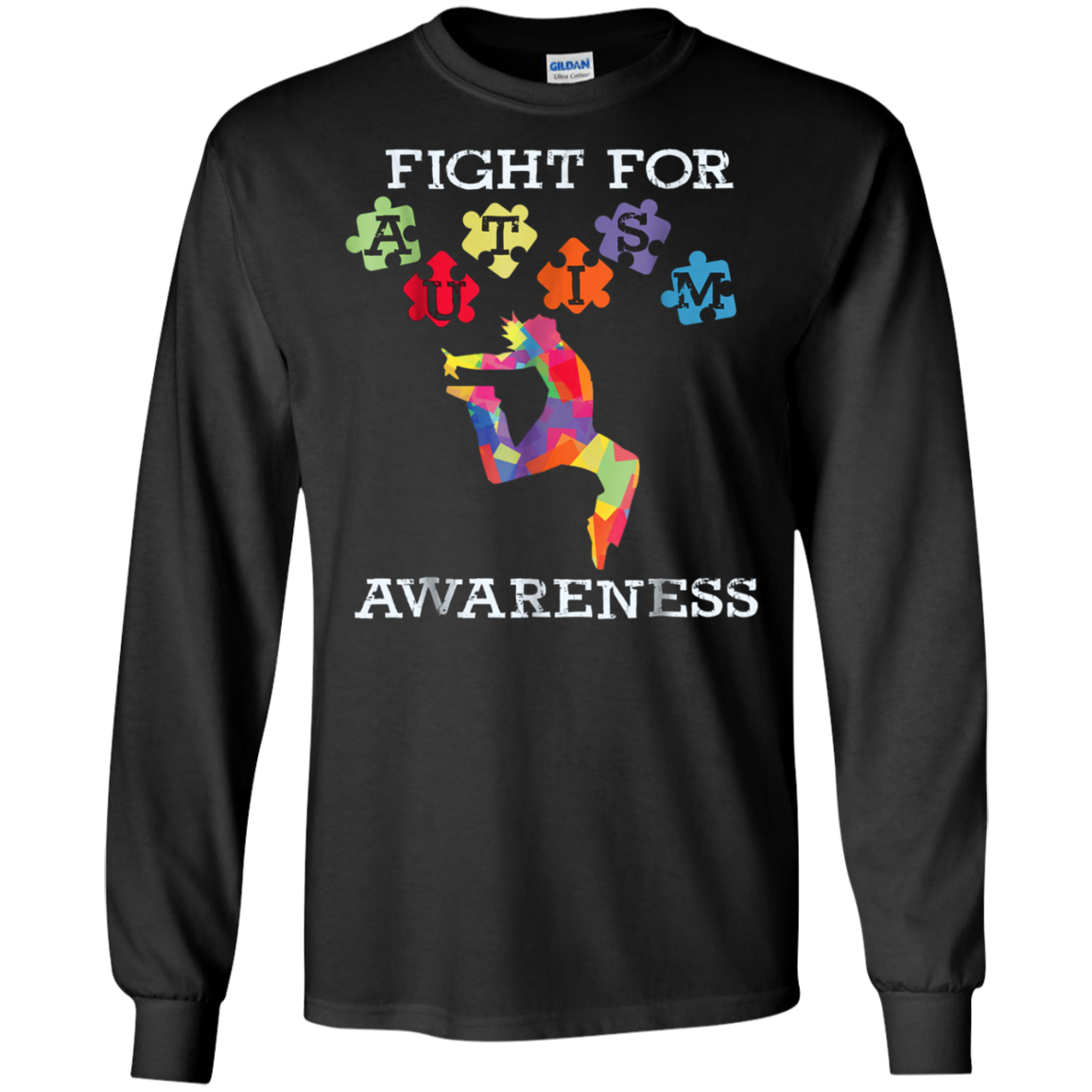 autistic awareness Tshirt - kids puzzel aspergers wear