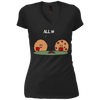 Image of All in Cookie - Funny Chocolate Chip Poker T-Shirt