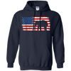 Image of ASIAN ELEPHANT American Flag Vintage T-Shirt