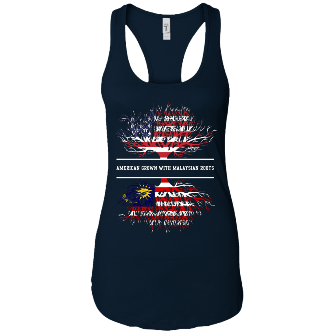 American Grown With Malaysian Roots T-Shirt Malaysia Tee