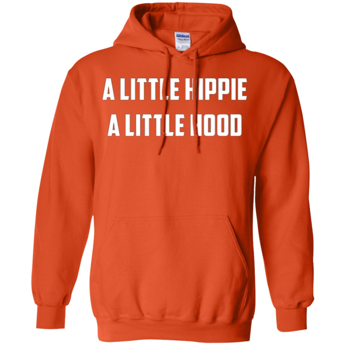 A Little Hippie A Little Hood T-Shirt | Funny Care Free Tee