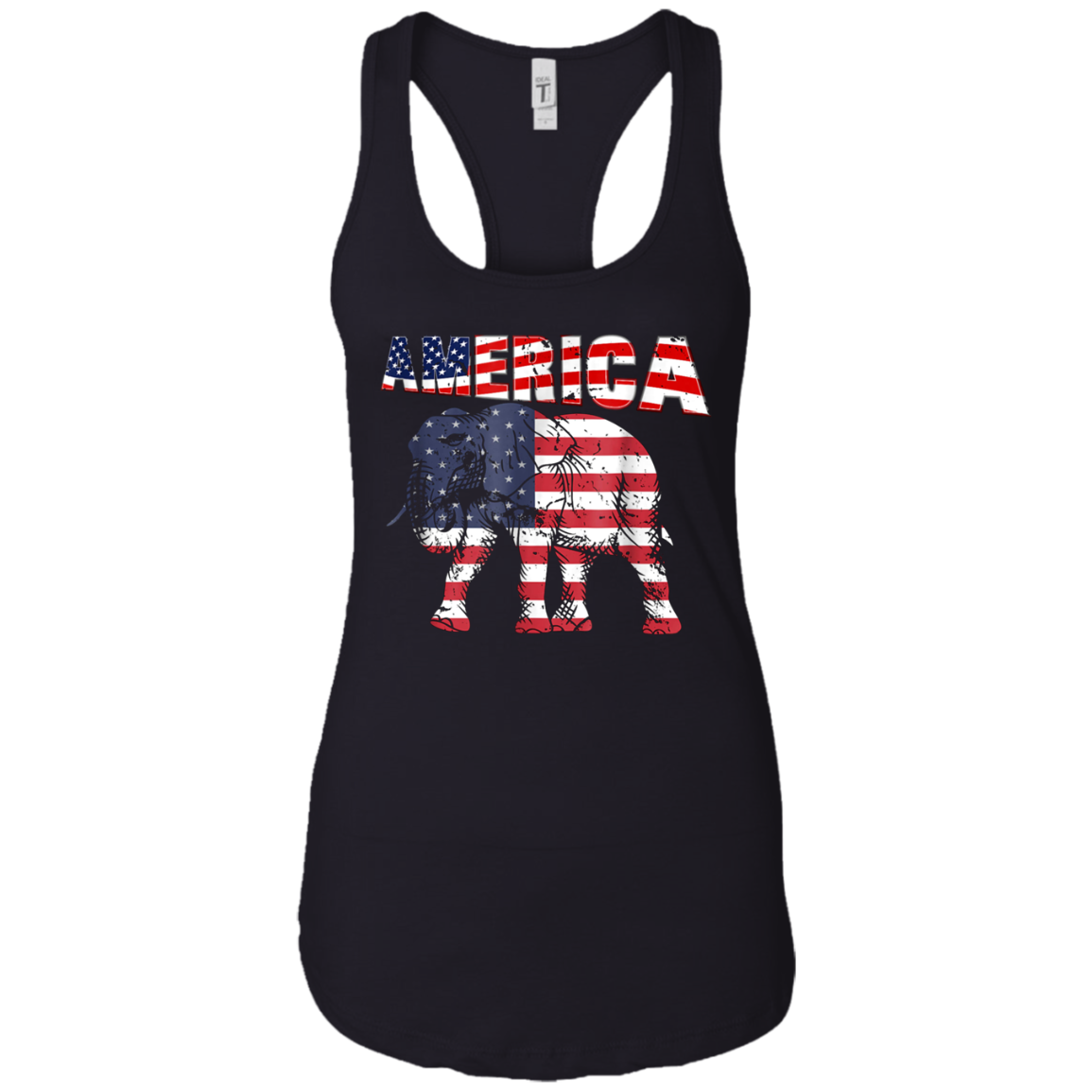 AMERICA Elephant Graphic T-Shirt Perfect Gift Women Men Kids
