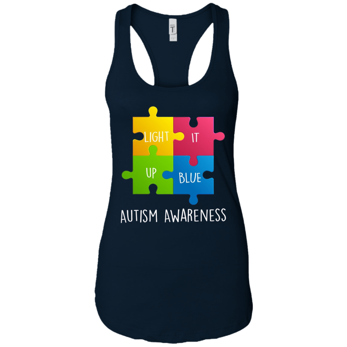 Autism Awareness Light it up Blue T-Shirt