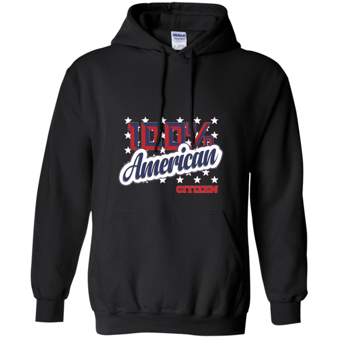 100% American Citizen T-Shirt Citizenship Day Cute Gift
