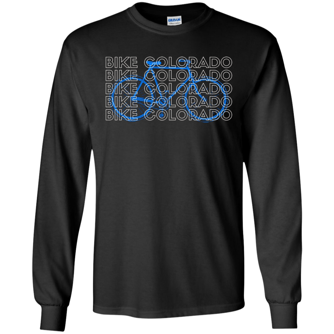 Bike Colorado T-Shirt, Bicycle CO Shirt, Cyclists Tee