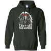 Image of La chemise de chien de meute afghane ne peut pas voir les amants de chien mignons Haters placer la balle sur le tee