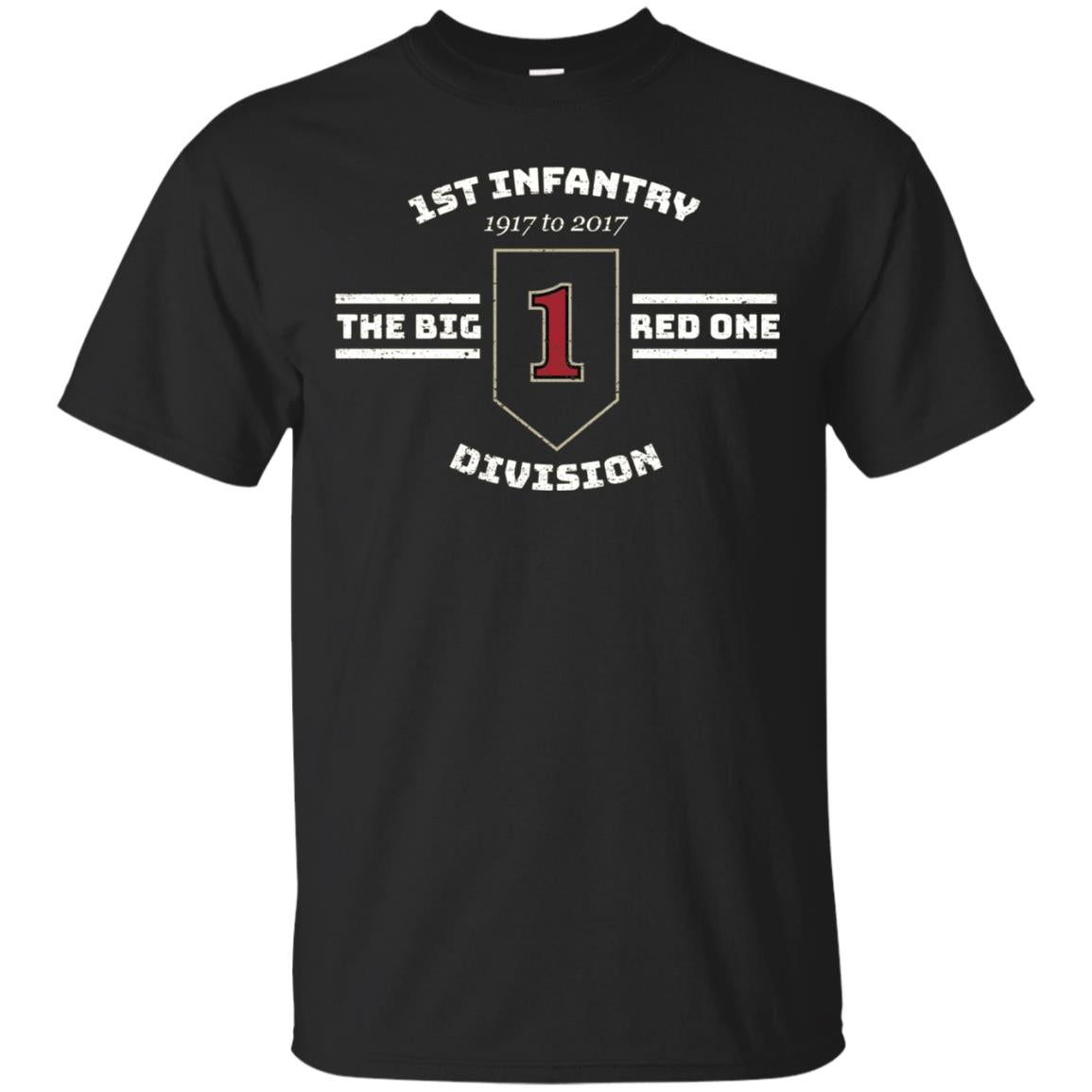 Army 1st Infantry Division Big Red One T Shirt