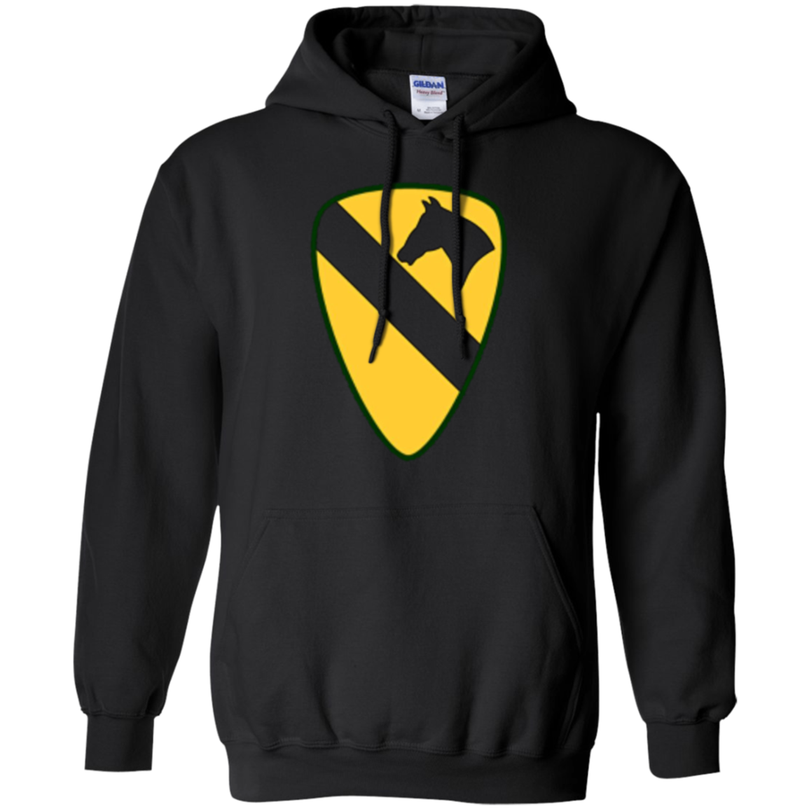 Army 1st Cavalry Division Patch Military Veteran T-Shirt