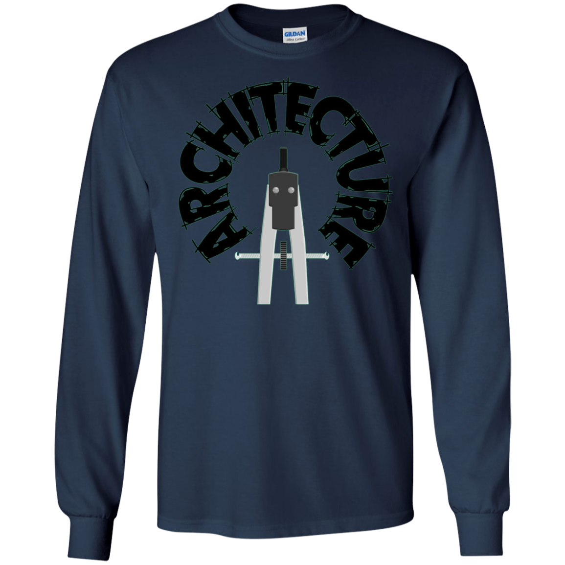 Architecture Student Shirt Architect Compass Drafting Tee