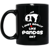 Image of "I Just Really Like Pandas, Ok?" Chinese Panda Bear T-shirt