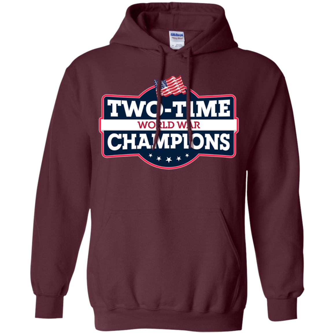 4th Of July Two-Time World War Champs T-Shirt