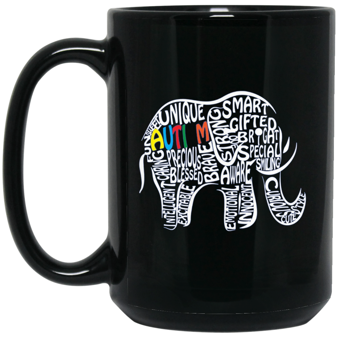 Autism Awareness Elephant Long Sleeve T Shirt