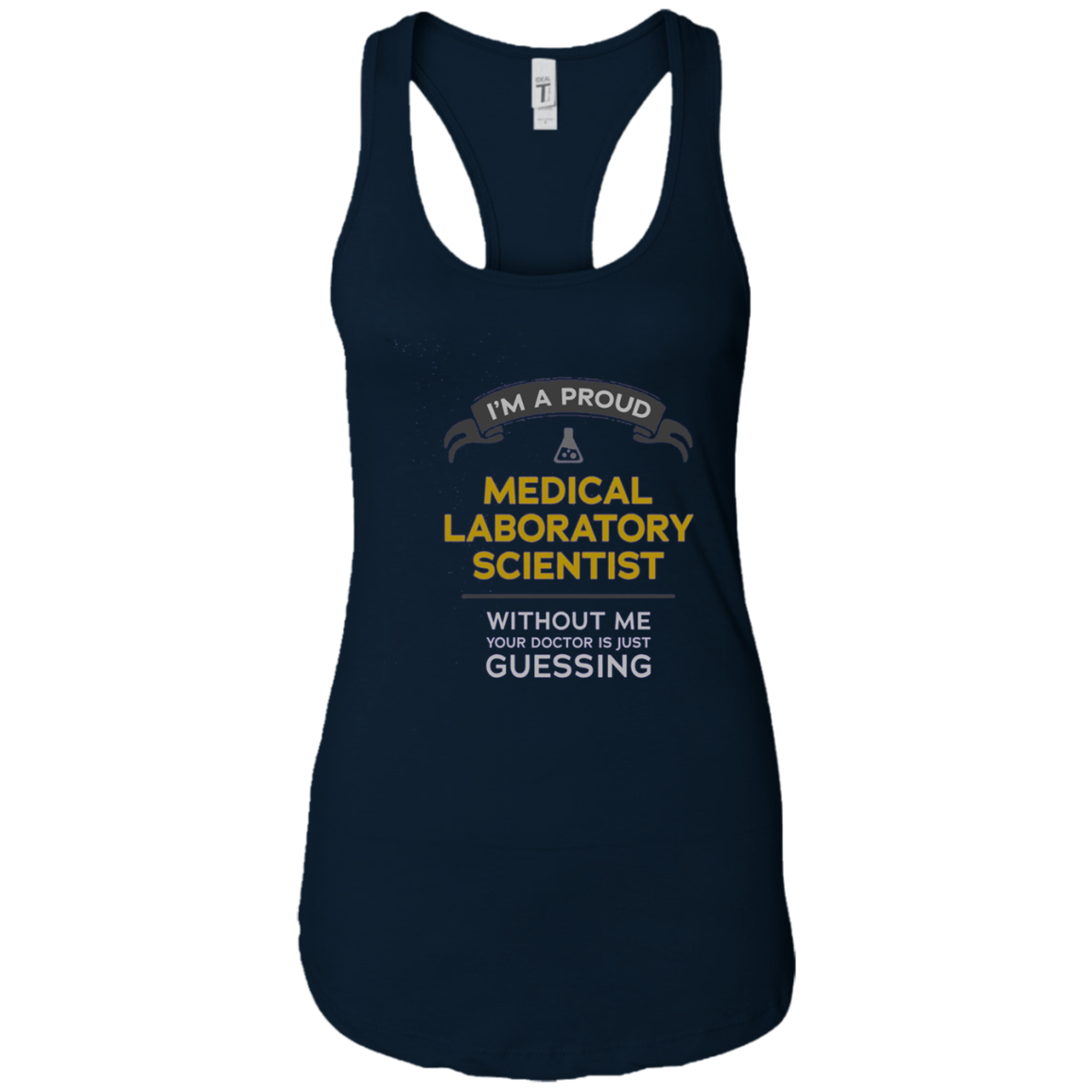 "Medical Laboratory Scientist: Doctor is Guessing" t-shirt